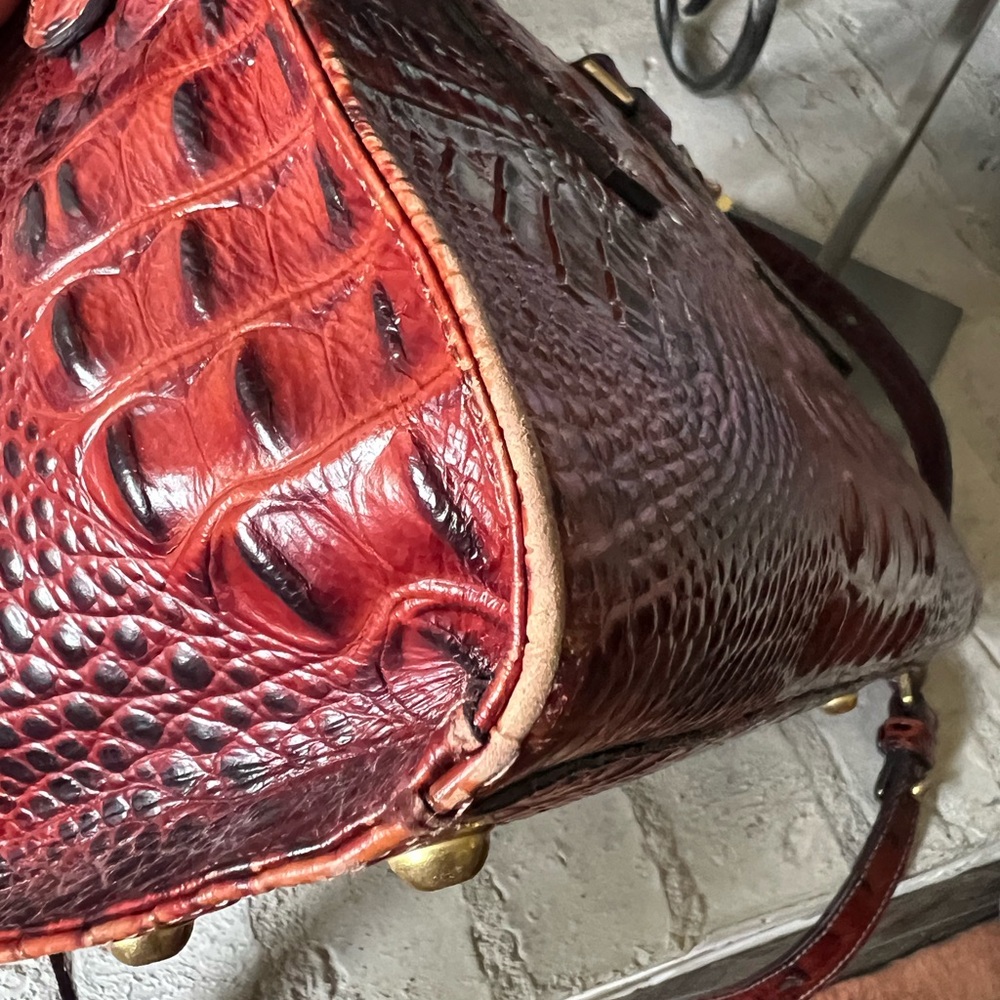 Brahmin Anywhere Convertible Handbag - Pecan Melbourne - Picture 9 of 12